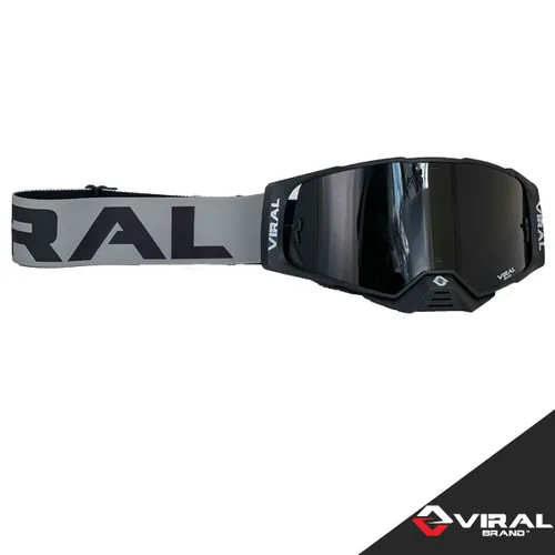 Viral Brand - Goggles, F2 Series, Smoke Lens, Grey