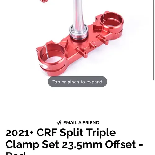 Ride Engineering 23.5 Triple Clamp 