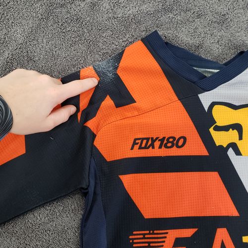Youth Fox 180 Gear Set- Orange, Navy, Grey, Yellow