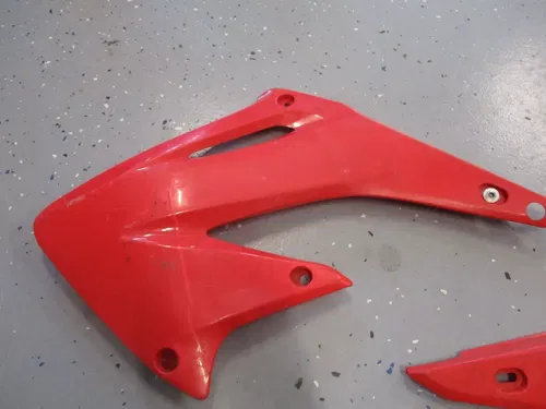 2004 HONDA CR 125 PLASTICS KIT SHROUD PLATES FENDERS, FITS 04, M203