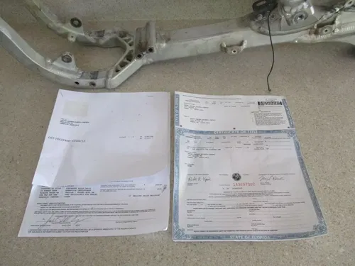 2013 KAWASAKI KX250F FRAME, MAIN FRAME CHASSIS W/ T, 32160-0706, M105