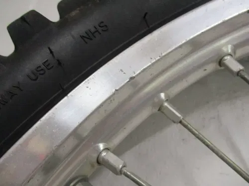 2012 SUZUKI RMZ450 21" FRONT EXCEL RIM W/ HUB FRONT WHEEL, 54100-10H00, M150