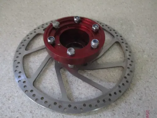PITBIKE MINIMOTO FRONT BRAKE DISC ADAPTER FOR STOCK HUB SANO FAST50 BBR, M232