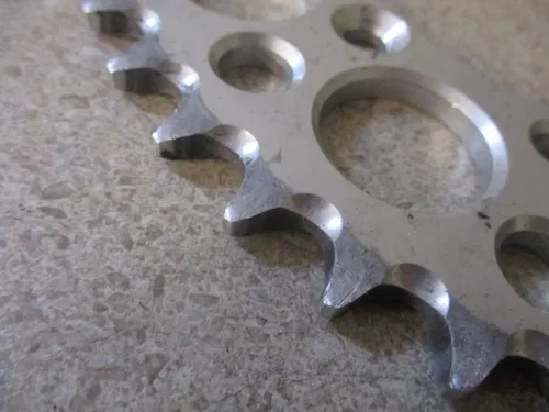Renthal Ultralight Rear Sprocket 47T Silver Kawasaki KX250 KX450 112U-520-47