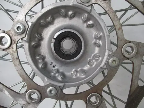 2012 KAWASAKI KX 250F 21" FRONT WHEEL RIM W/ BRAKING ROTOR, FITS 06-20, M198