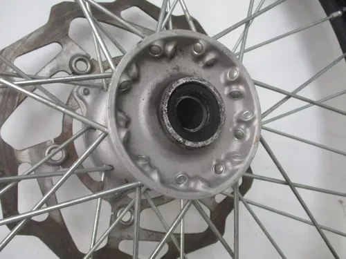 2012 KAWASAKI KX 250F 21" FRONT WHEEL RIM W/ BRAKING ROTOR, FITS 06-20, M198