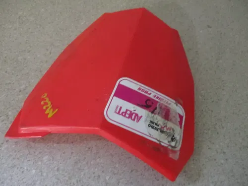 2022 HONDA CRF 125/110 FRONT NUMBER PLATE PLASTIC RED, FITS 19-24, M220