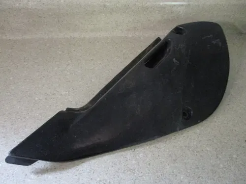 2007 KAWASAKI KLX 110 DRZ110 BLACK PLASTICS KIT SHROUDS PLATES FENDERS, M226