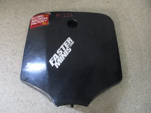 2007 KAWASAKI KLX 110 DRZ110 BLACK PLASTICS KIT SHROUDS PLATES FENDERS, M226