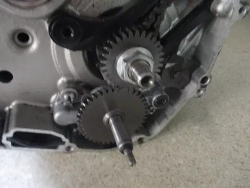 2009 KAWASAKI KLX 250S BOTTOM END MOTOR ENGINE AS IS PARTS, M213