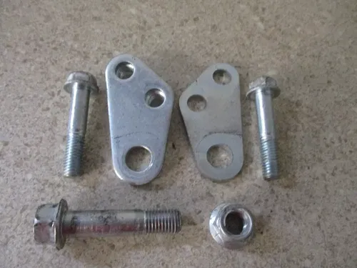 2009 KAWASAKI KLX 250S UPPER MOTOR MOUNT HANGERS BRACKET, FITS 09-20, M213