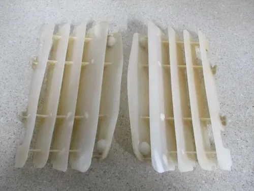 2013 YAMAHA YZ450 RADIATOR LOUVERS PLASTIC FINS GUARDS, 33D-2172A-00-00, M125