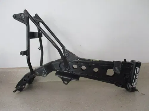 2002-2009 KAWASAKI KLX110 POWDERCOATED BLACK FRAME CHASSIS, 32160-1773-458, MSC
