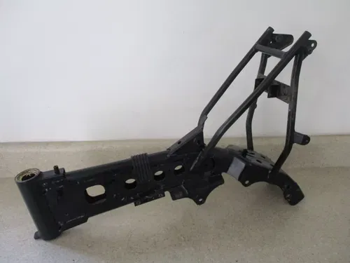2007 KAWASAKI KLX110 DRZ110 POWDERCOATED BLACK FRAME CHASSIS, M187