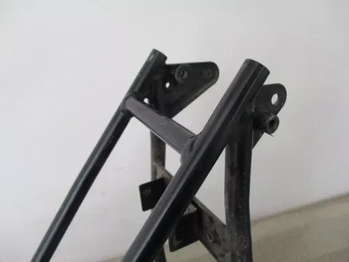 2007 KAWASAKI KLX110 DRZ110 POWDERCOATED BLACK FRAME CHASSIS, M187