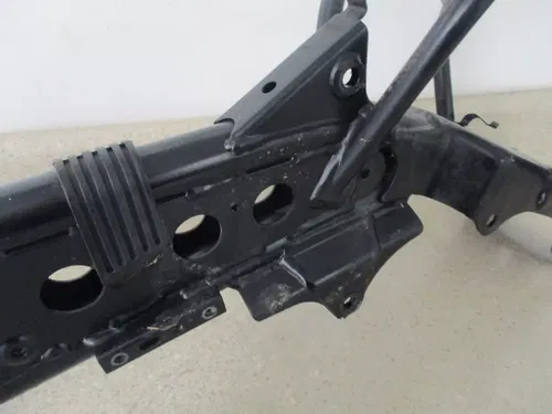 2007 KAWASAKI KLX110 DRZ110 POWDERCOATED BLACK FRAME CHASSIS, M187