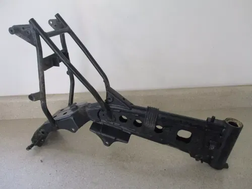 2007 KAWASAKI KLX110 DRZ110 POWDERCOATED BLACK FRAME CHASSIS, M187