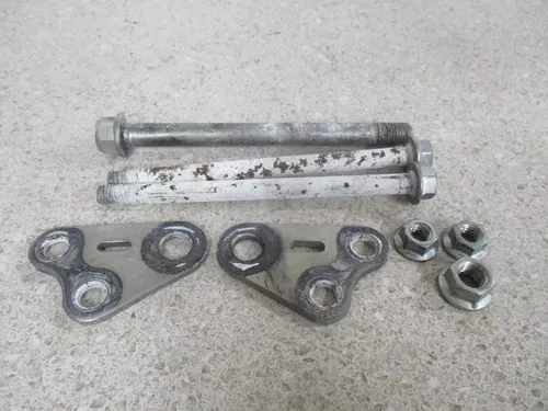 2017 HONDA CRF 450R FRONT LOWER MOTOR MOUNTS ENGINE MOUNTS HANGERS BOLTS, M140