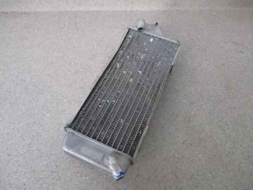 2015 KAWASAKI KX 450F LEFT SIDE RADIATOR NON FILL SIDE RAD, FITS 12-15, M207