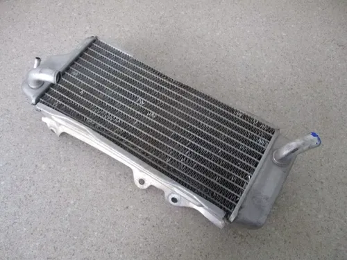 2015 KAWASAKI KX 450F LEFT SIDE RADIATOR NON FILL SIDE RAD, FITS 12-15, M207