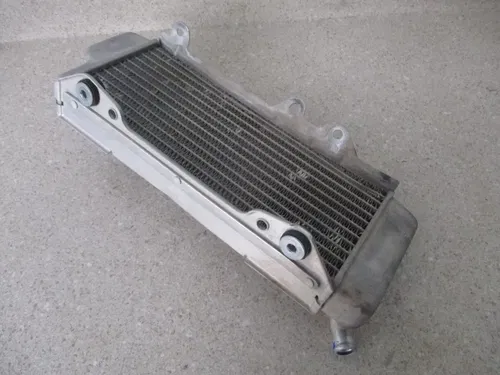 2015 KAWASAKI KX 450F LEFT SIDE RADIATOR NON FILL SIDE RAD, FITS 12-15, M207