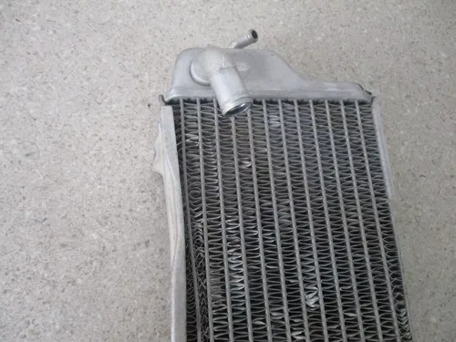 2015 KAWASAKI KX 450F LEFT SIDE RADIATOR NON FILL SIDE RAD, FITS 12-15, M207