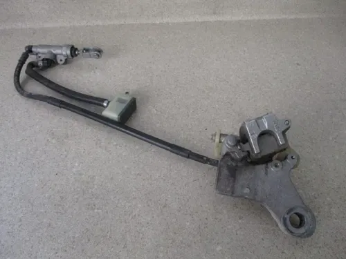 2009 KAWASAKI KLX 250S COMPLETE REAR BRAKE ASSEMBLY CALIPER MASTER, M213
