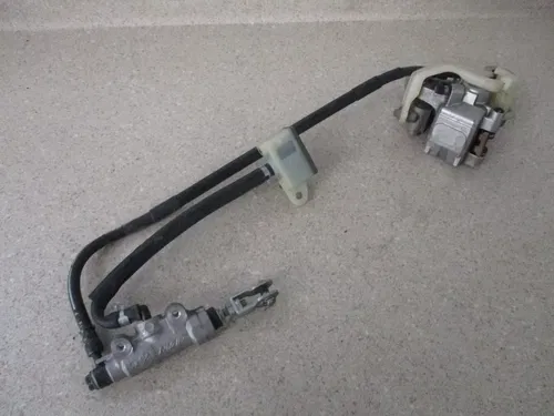 2009 KAWASAKI KLX 250S COMPLETE REAR BRAKE ASSEMBLY CALIPER MASTER, M213