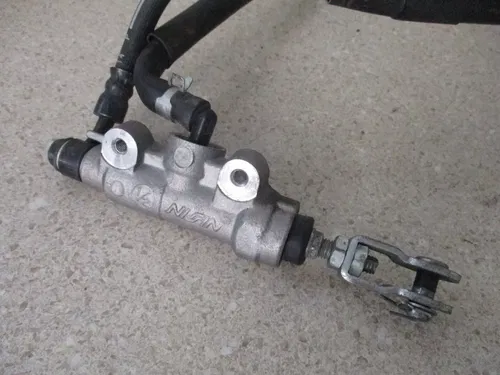 2009 KAWASAKI KLX 250S COMPLETE REAR BRAKE ASSEMBLY CALIPER MASTER, M213