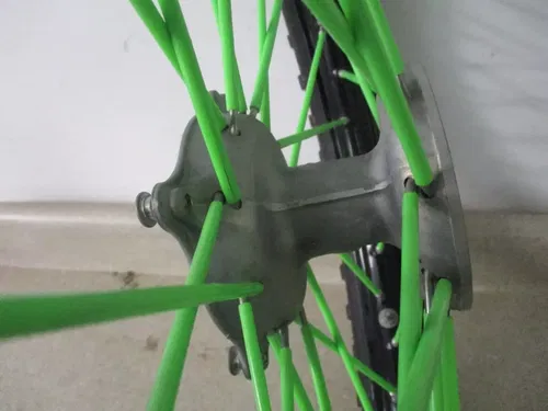 2015 KAWASAKI KX 450F 21" FRONT WHEEL RIM HUB COMPLETE W/ TIRE, FITS 09-18, M207
