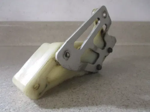 1990 SUZUKI RM 125 REAR LOWER CHAIN GUIDE GUARD, FITS 90, M222