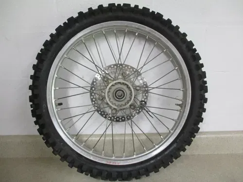 2005 YAMAHA YZ250 21" FRONT WHEEL W/ TIRE, FRONT RIM HUB, 5NY-25111-00-00, M106