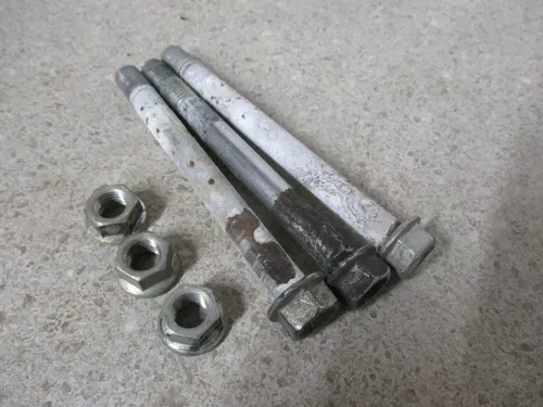 2015 HONDA CRF110 MOTOR MOUNT BOLTS NUTS, ENGINE MOUNTS, M156