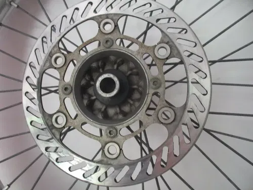 2005 KAWASAKI KX 250F 21" FRONT WHEEL RIM W/ TIRE COMPLETE, 41034-0018, M164