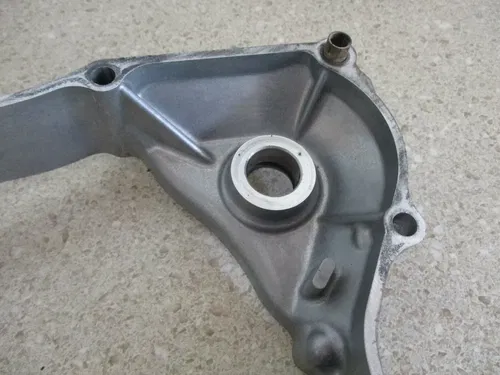 2013 KAWASAKI KX250F INNER CLUTCH COVER CASE, WATERPUMP RIGHT SIDE COVER, M105