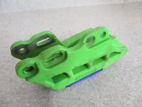 2012 KAWASAKI KX250F GREEN ACERBIS 2.0 REAR LOWER CHAIN GUIDE, FITS 09-17, M107