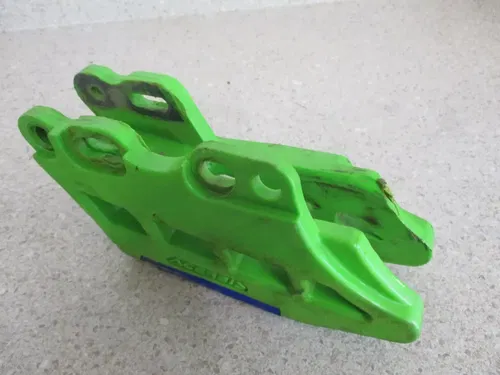 2012 KAWASAKI KX250F GREEN ACERBIS 2.0 REAR LOWER CHAIN GUIDE, FITS 09-17, M107