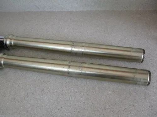 2009 SUZUKI RMZ450 SHOWA FRONT FORKS FORK TUBES LEFT RIGHT OEM, MX91