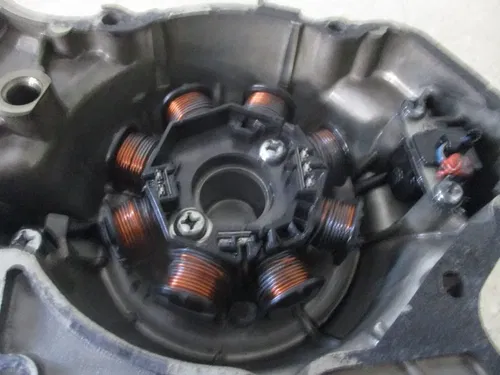2008 KAWASAKI KL X 110 IGNITION STATOR MAGNETO W/ COVER, FITS 02-09, M227
