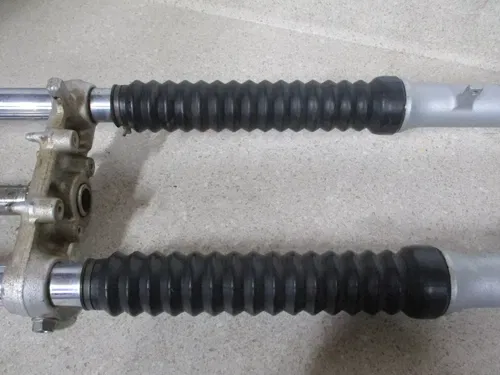 2004 SUZUKI DRZ 125L FRONT FORKS W/ BBR MOTORSPORTS HD SPRINGS, M152