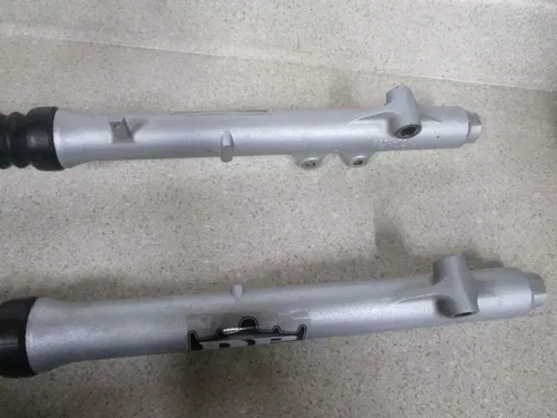 2004 SUZUKI DRZ 125L FRONT FORKS W/ BBR MOTORSPORTS HD SPRINGS, M152