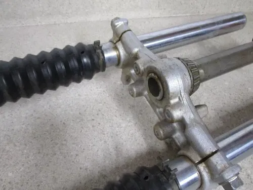 2004 SUZUKI DRZ 125L FRONT FORKS W/ BBR MOTORSPORTS HD SPRINGS, M152