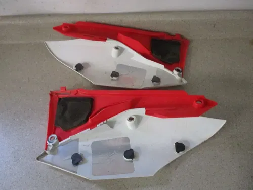 2020 HONDA CRF 250R SIDE NUMBER PLATE PLASTICS SET, FITS 18-21, M234
