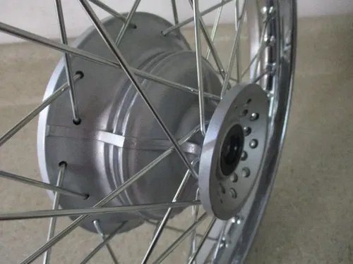 2024 HONDA CRF 110 14" FRONT WHEEL FRONT RIM COMPLETE, FITS ALL, M238