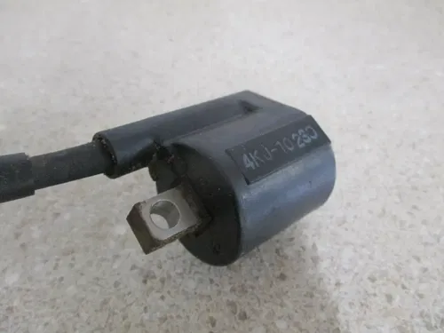 2012 YAMAHA TTR110 IGNITION COIL SPARK PLUG WIRE CAP, 3KJ-82310-12-00, M138