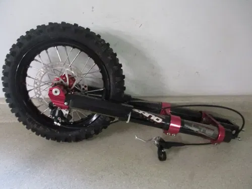 HONDA CRF 50 SANO SYSTEMS BOMBSHELL FRONT FORKS W/ 12" WHEEL, FITS ALL, M237