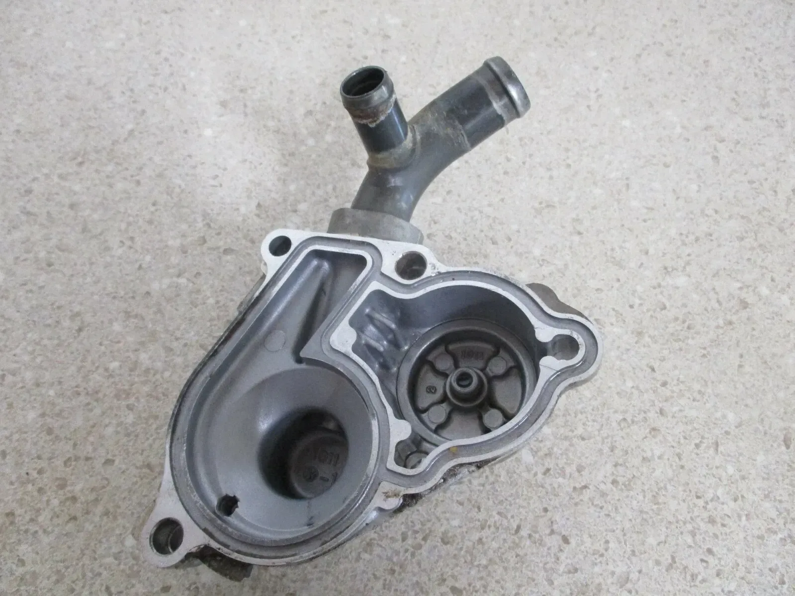 はち君 2015 KAWASAKI KX250F WATERPUMP SIDE COVER OEM, 16142-0020, M128