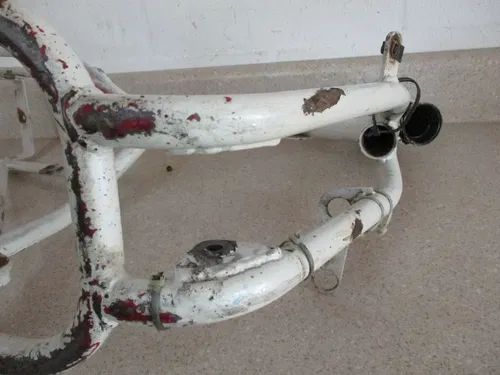 2008 COBRA KING CX50 FRAME CHASSIS, MAIN FRAME WHITE, FACS2008, 2005-2009, MX62