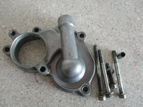 2012 SUZUKI RMZ450 WATERPUMP COVER, RIGHT SIDE COOLANT COVER, 17410-28H00, MX91