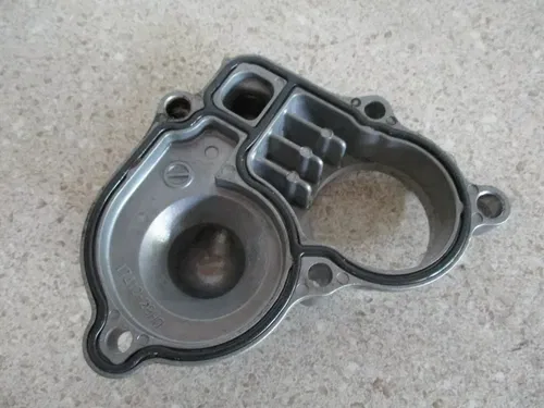 2012 SUZUKI RMZ450 WATERPUMP COVER, RIGHT SIDE COOLANT COVER, 17410-28H00, MX91